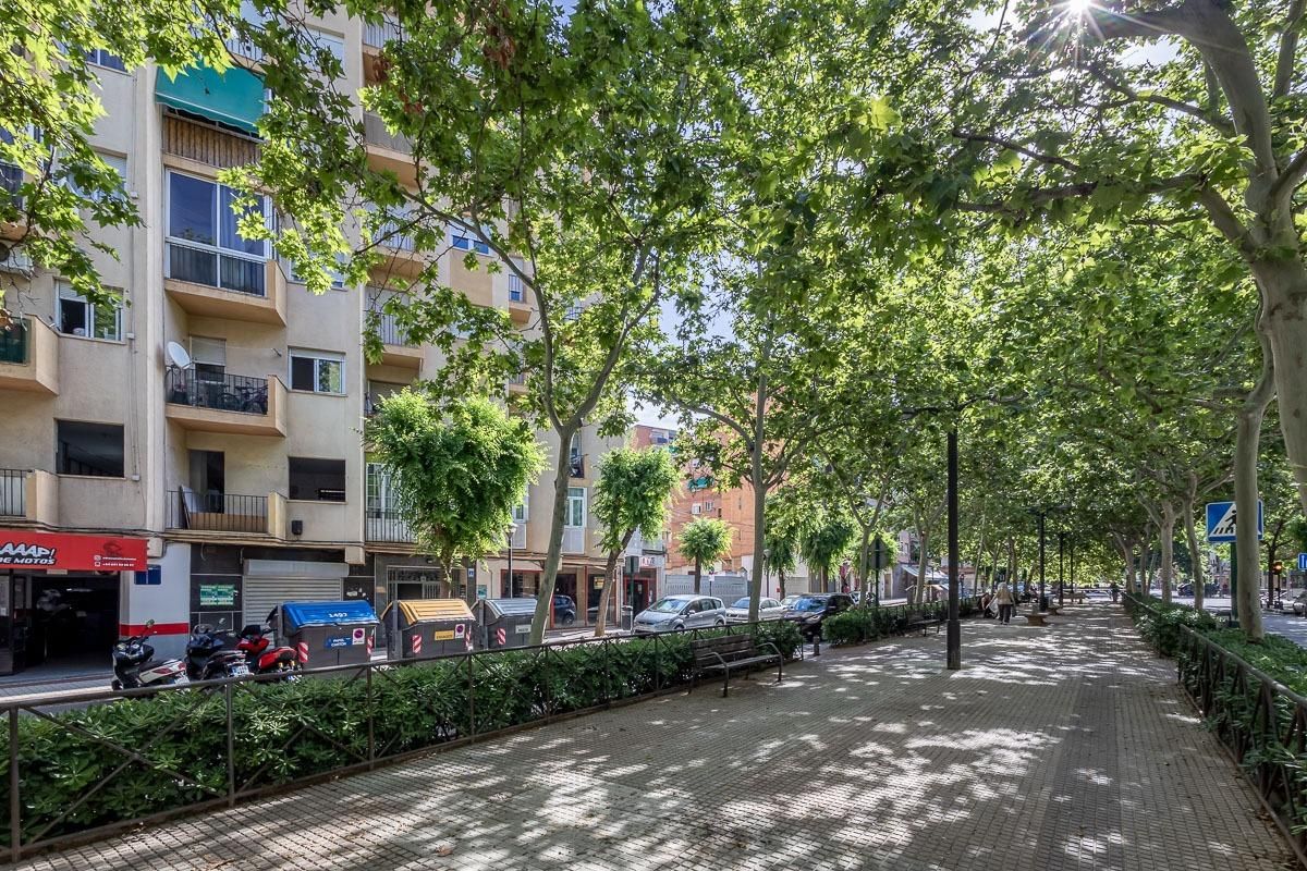 Vista exterior de Pis en venda en  Granada Capital amb Terrassa