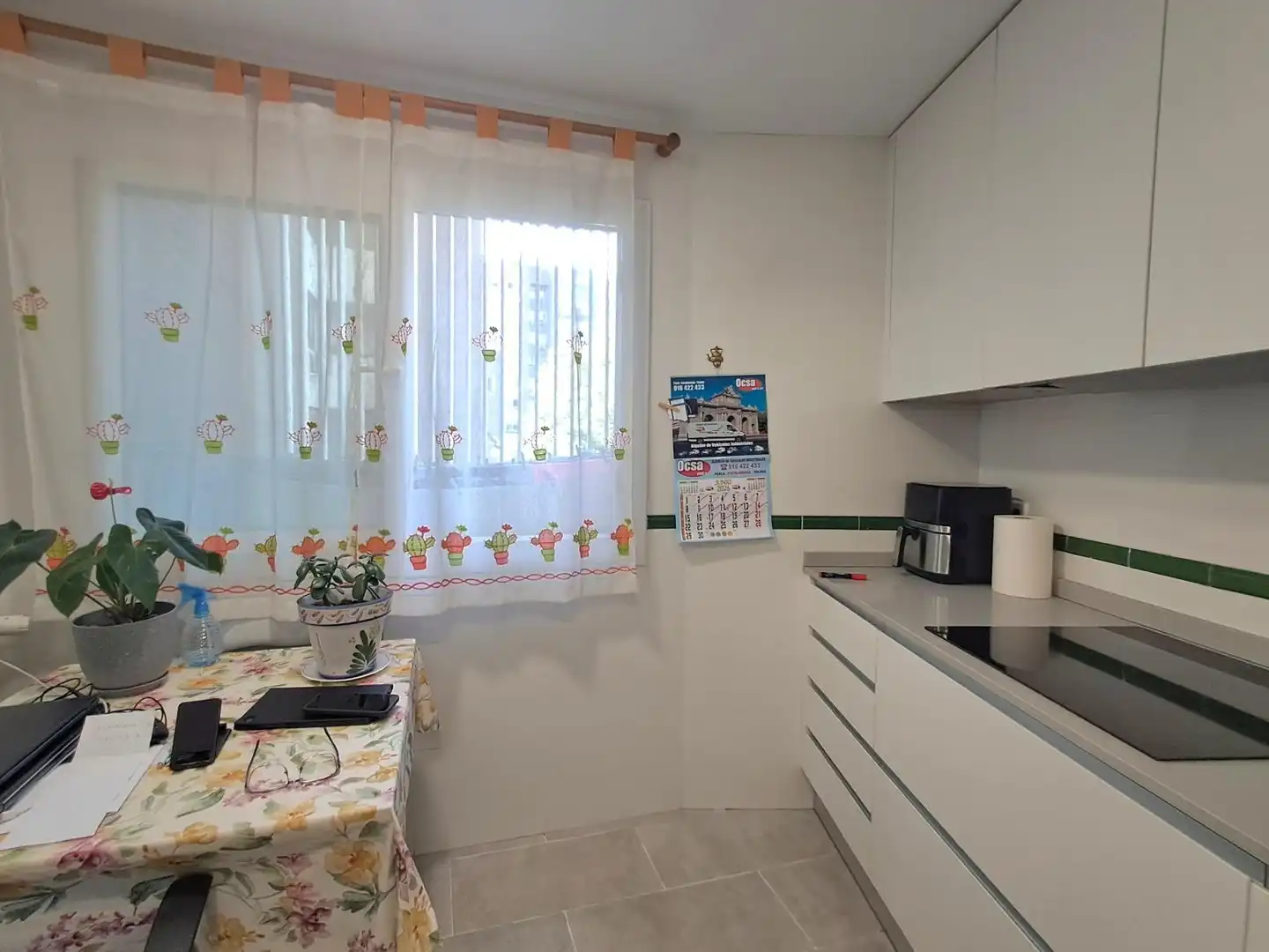 Kitchen of Flat for sale in Madrid  with Air Conditioner, Heating and Private garden