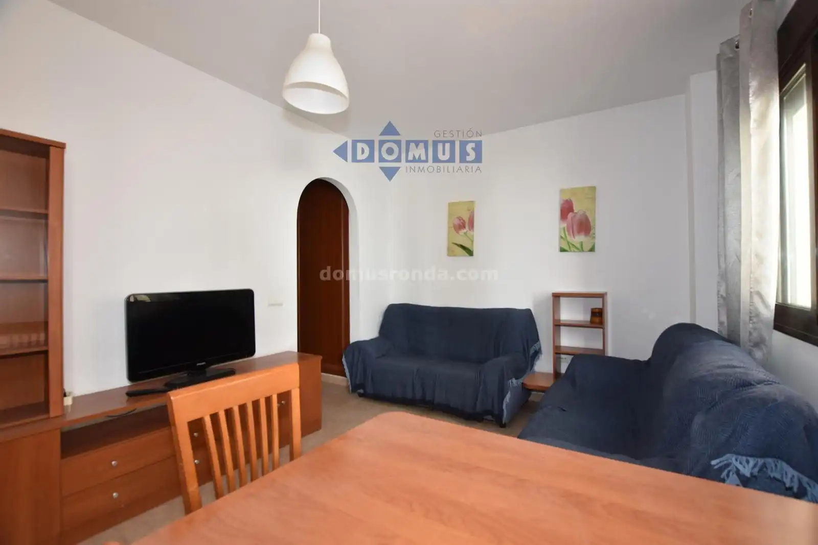 Wohnzimmer von Wohnung zur Miete in Ronda mit Heizung und Möbliert