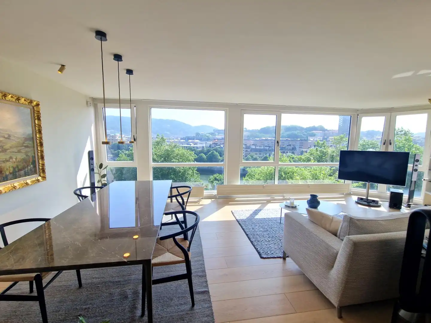 Sala de estar de Piso en venta en Donostia - San Sebastián  con Calefacción y Alarma