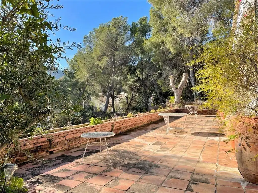 Terrasse von Haus oder Chalet zum Verkauf in Náquera mit Klimaanlage, Heizung und Privatgarten