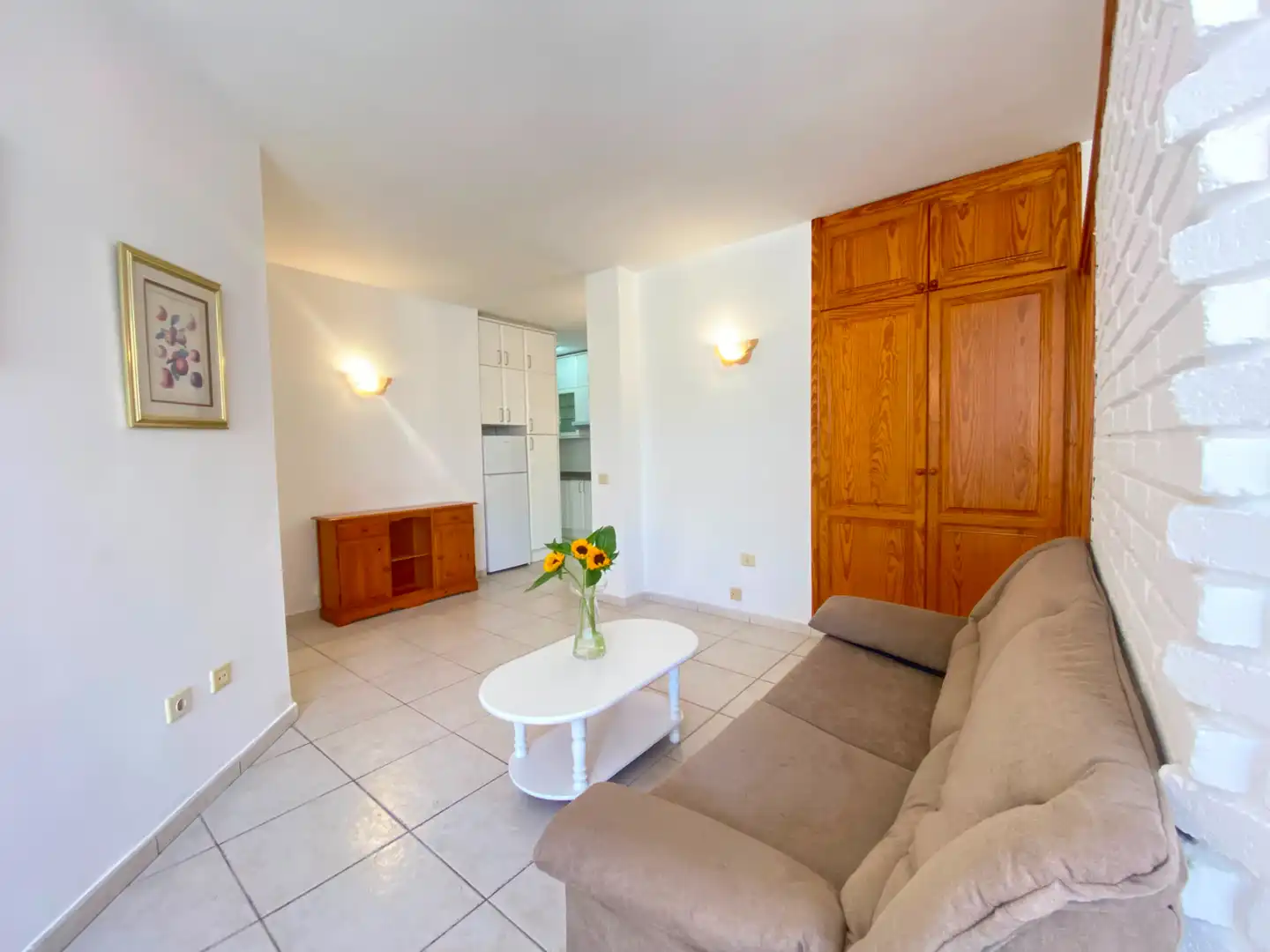 Sala de estar de Piso de alquiler en Las Palmas de Gran Canaria con Amueblado