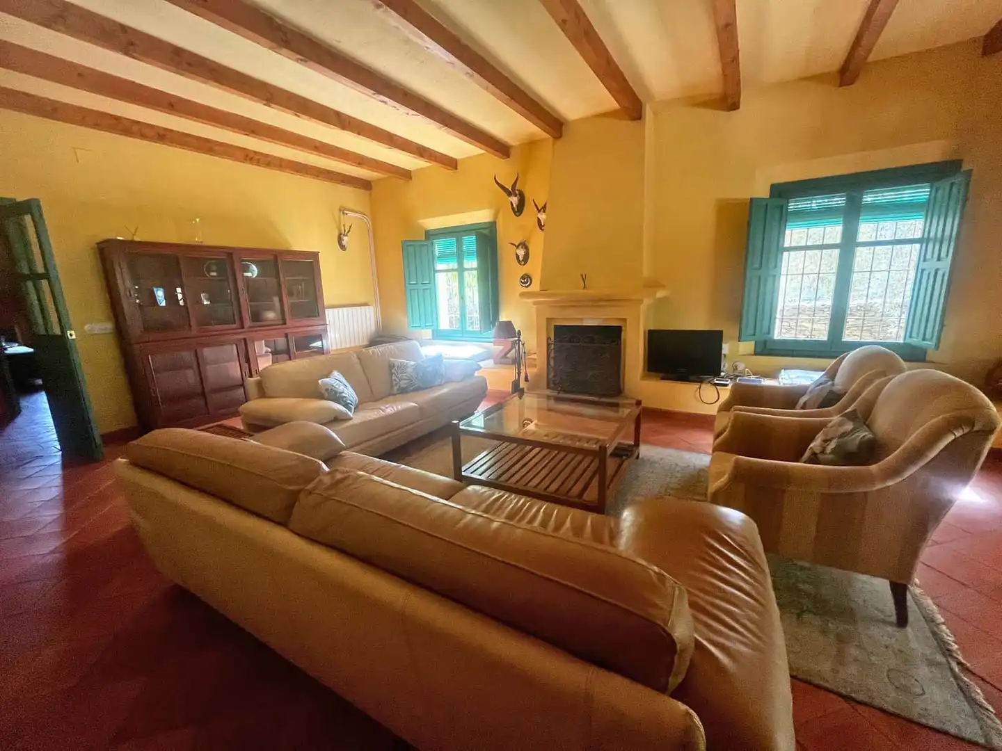 Sala de estar de Casa o chalet en venta en Trujillo con Aire acondicionado, Calefacción y Jardín privado