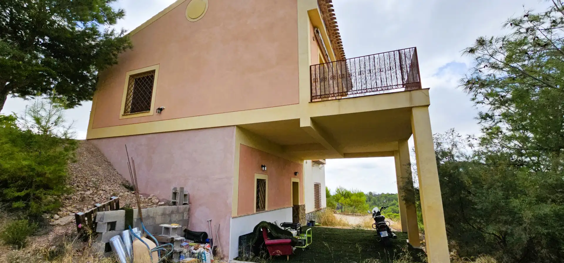 Vista exterior de Casa o chalet en venta en Totana con Calefacción, Jardín privado y Terraza