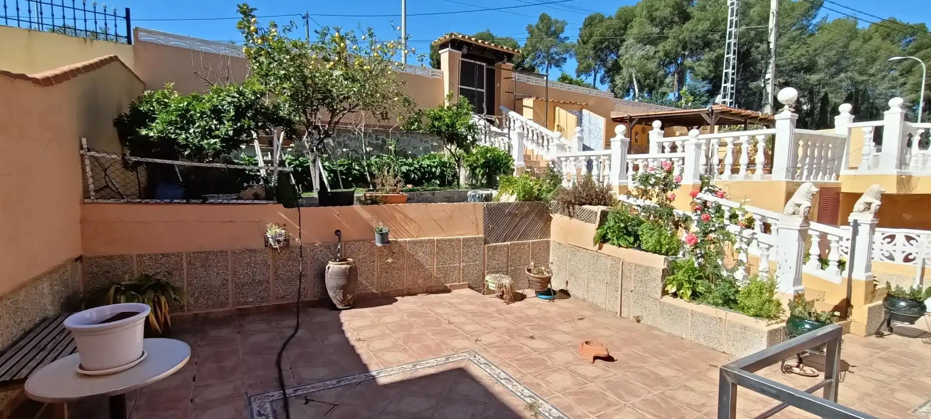 Jardín de Casa o chalet en venta en La Nucia con Aire acondicionado, Jardín privado y Terraza
