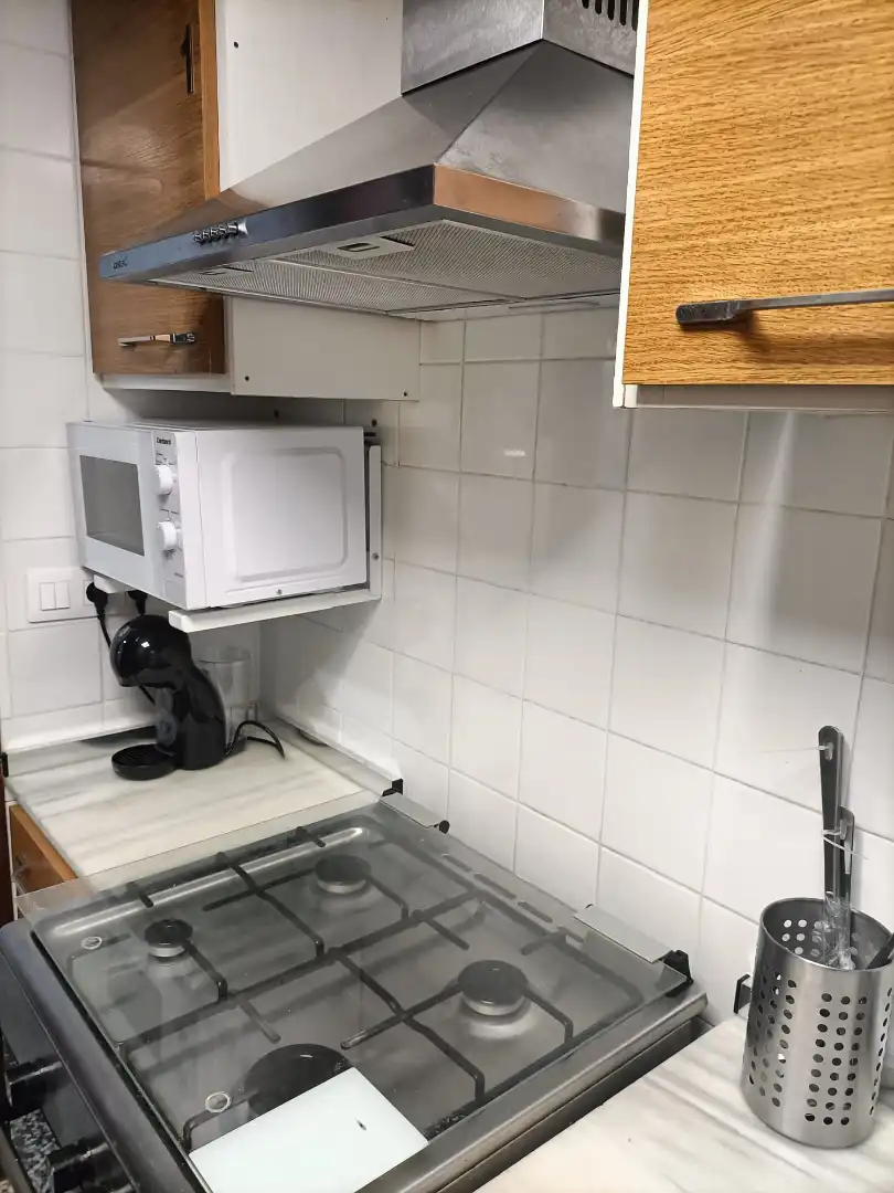 Kitchen of Flat for rent in Valencia  with Furnished, Oven and Washing machine