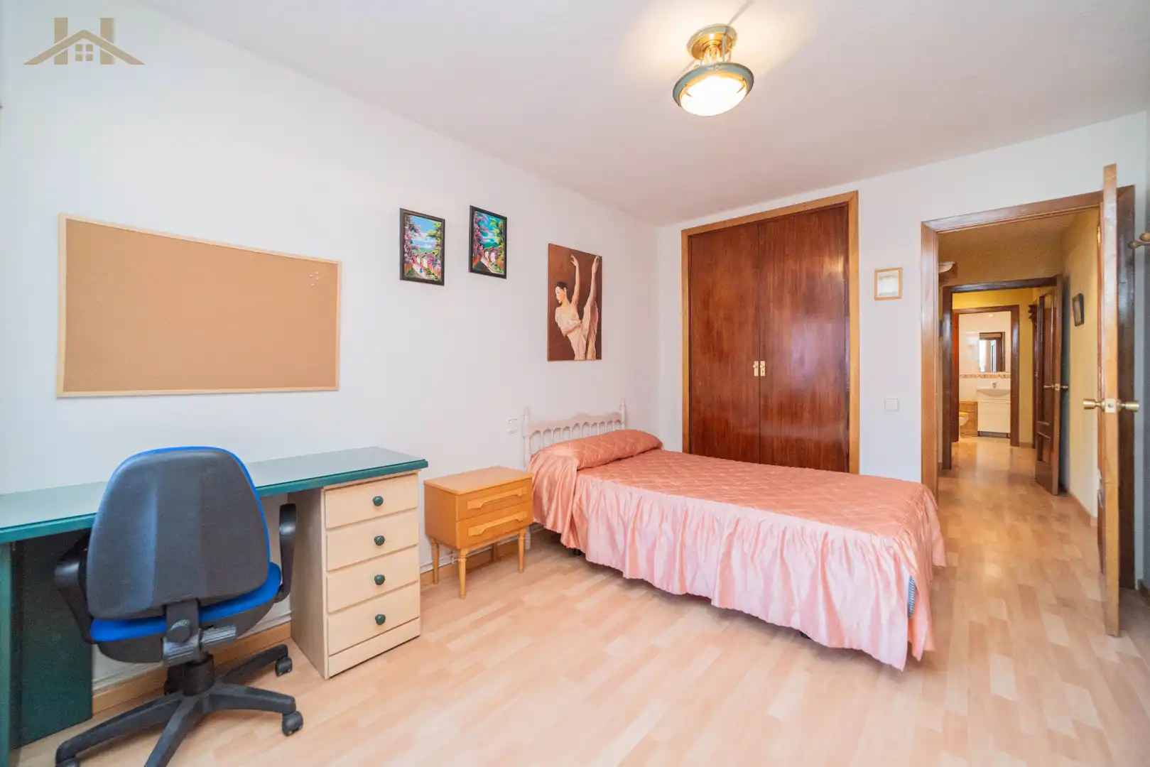 Schlafzimmer von Wohnung zum Verkauf in Villanueva del Pardillo mit Klimaanlage, Heizung und Parkett