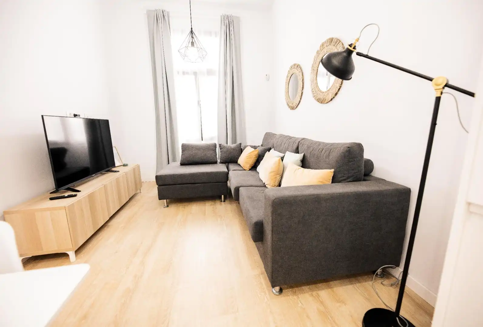 Living room of Flat for rent in Las Palmas de Gran Canaria  with Terrace, Furnished and Alarm