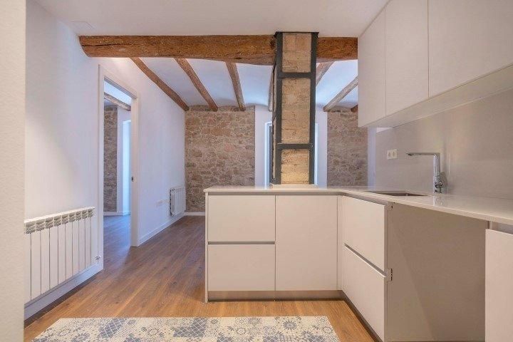 Kitchen of Flat for sale in Manresa  with Heating, Parquet flooring and Balcony