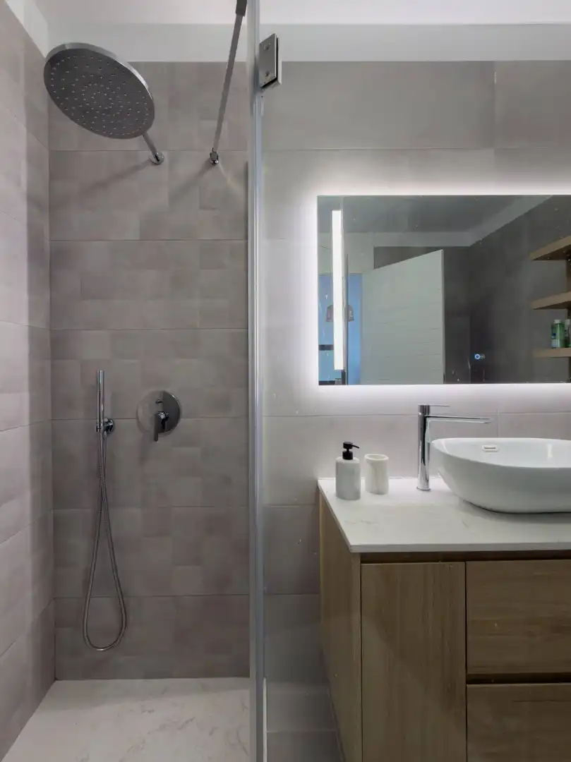 Bany de Apartament en venda en San Cristóbal de la Laguna amb Jardí privat, Terrassa i Piscina comunitària