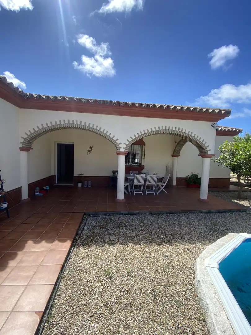 Terrace of Houses for sale in Chiclana de la Frontera  with Air Conditioner, Storage room and Swimming Pool