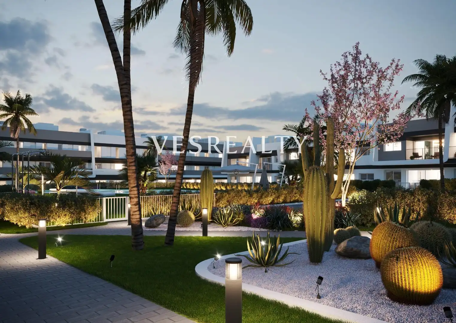 Vista exterior de Apartament en venda en Santa Pola amb Jardí privat, Terrassa i Piscina comunitària