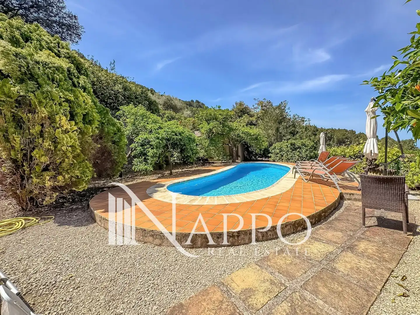 Swimming pool of Houses for sale in Sóller  with Air Conditioner, Storage room and Swimming Pool