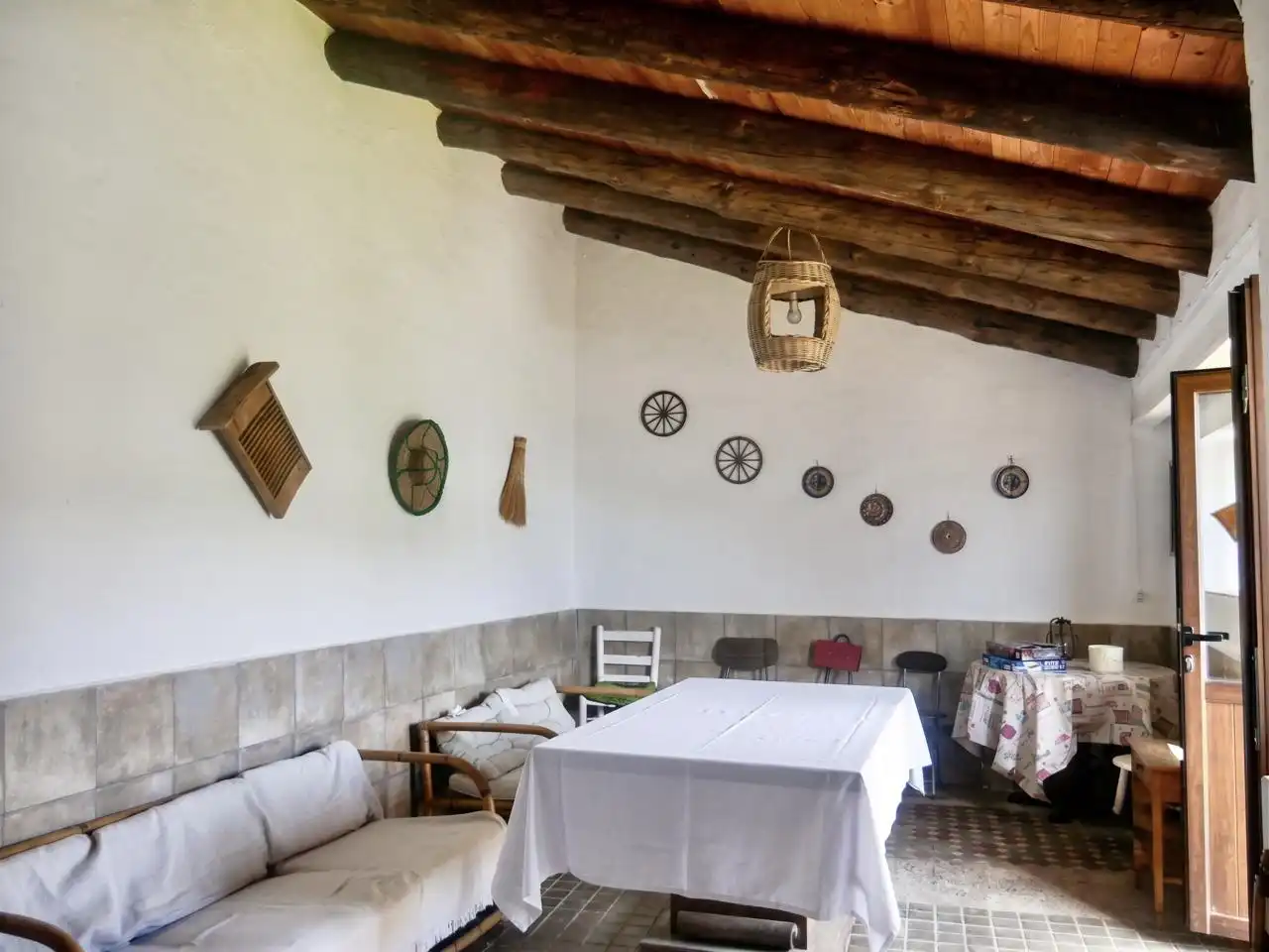 Dining room of Houses for sale in Corteconcepción  with Private garden, Terrace and Storage room