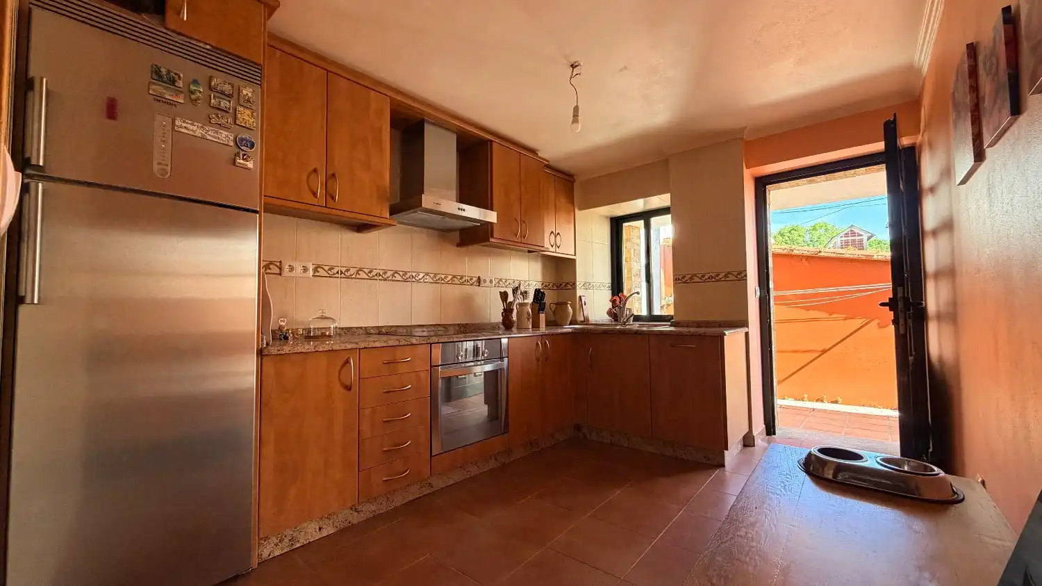 Cocina de Casa adosada en venta en Ares con Terraza