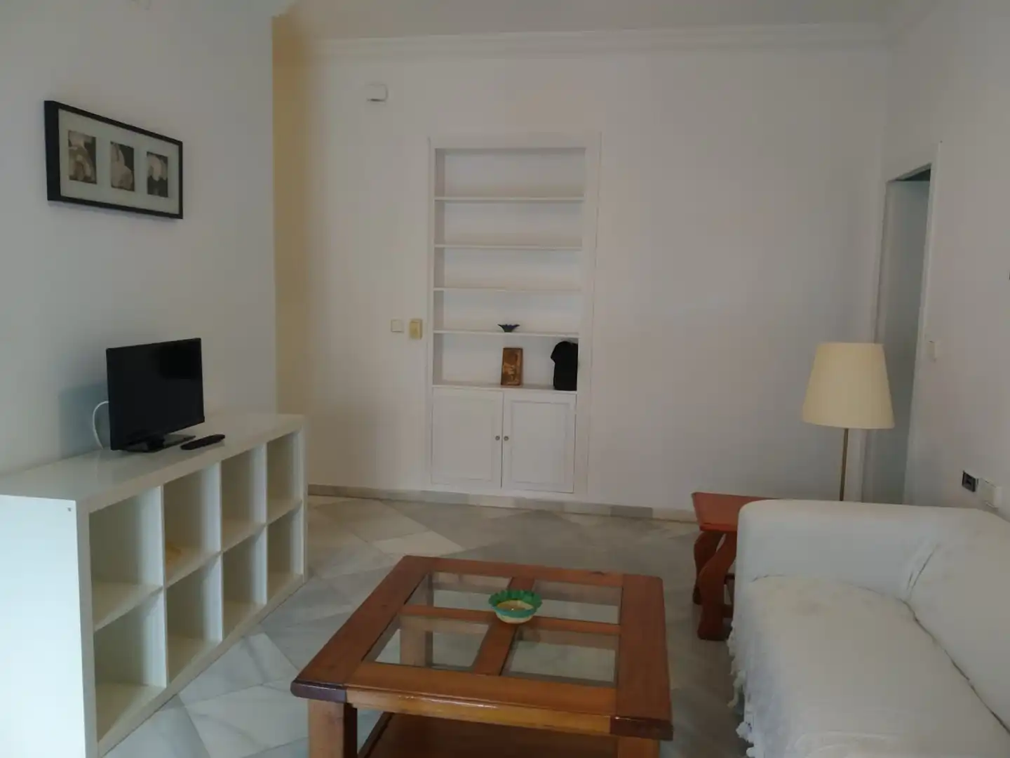 Living room of Flat for rent in Málaga  with Furnished