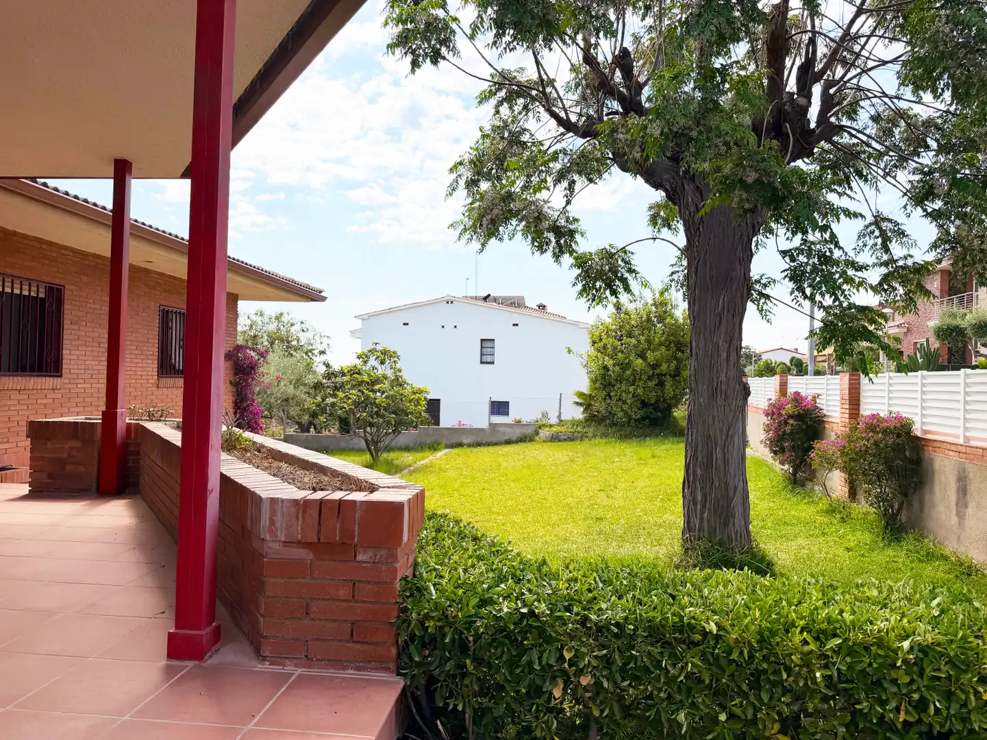 Garden of Houses for sale in Calafell  with Air Conditioner, Heating and Furnished