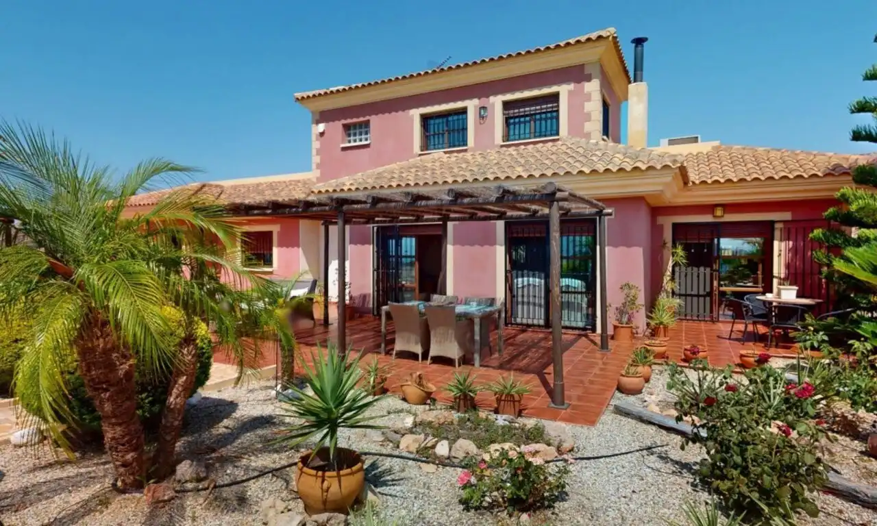 Terrace of Country homes for sale in Lorca