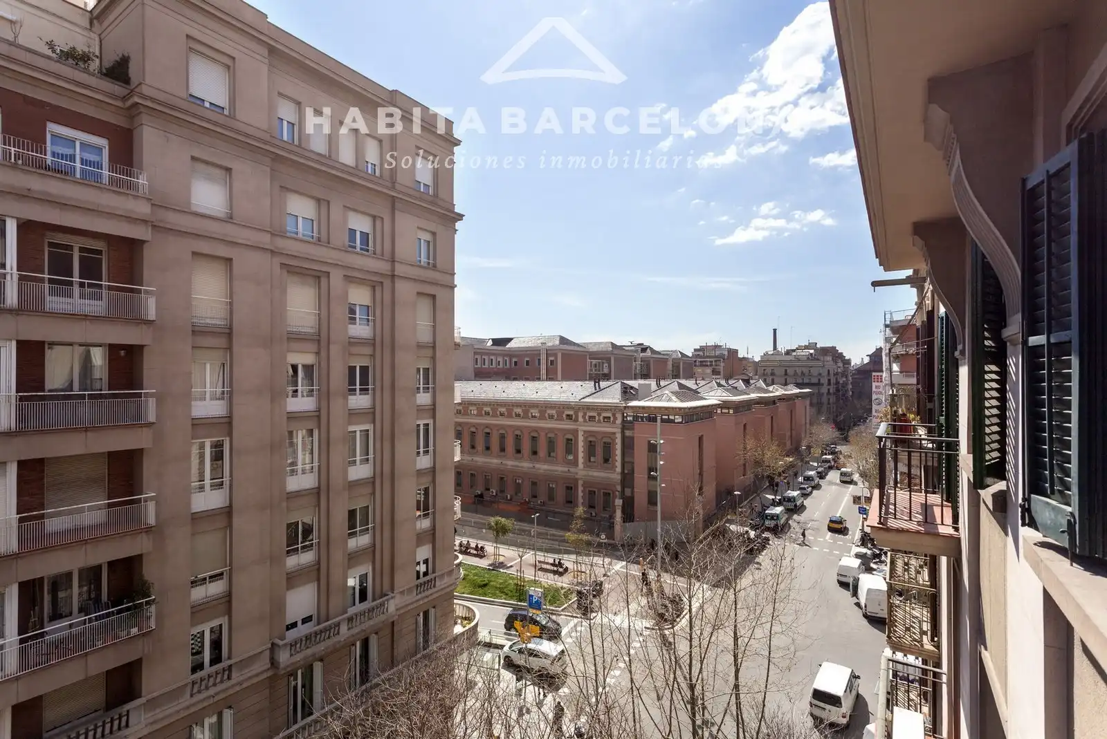 Exterior view of Flat for rent in Barcelona  with Air Conditioner, Heating and Parquet flooring
