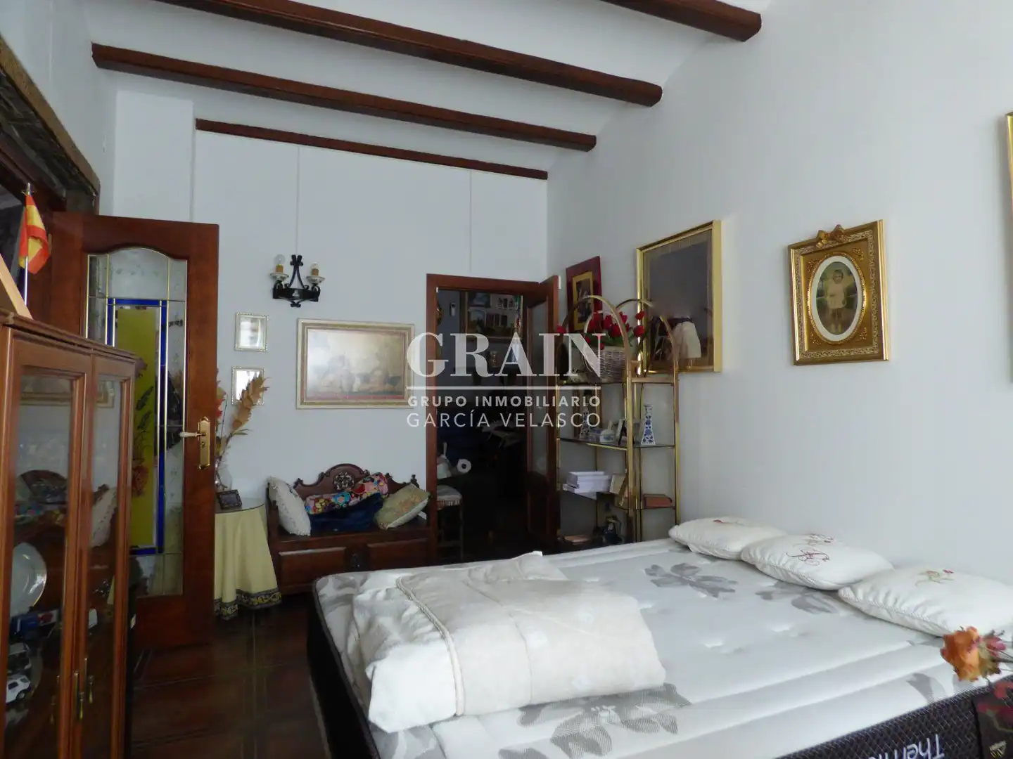 Bedroom of Houses for sale in Albacete  with Air Conditioner, Heating and Private garden