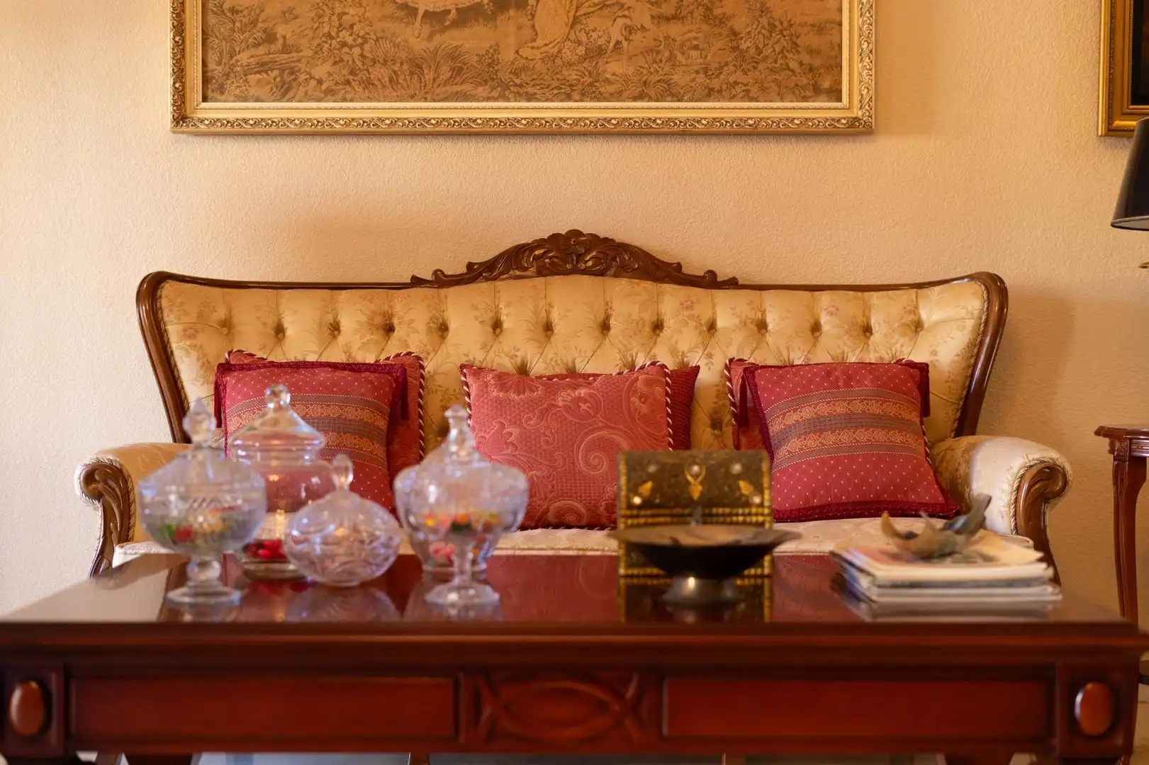 Wohnzimmer von Einfamilien-Reihenhaus zum Verkauf in La Roda de Andalucía mit Heizung, Abstellraum und Balkon