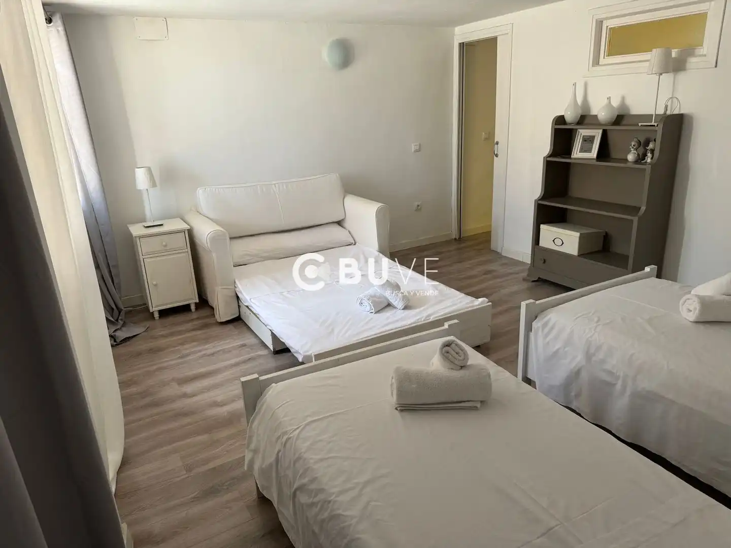 Bedroom of Houses for sale in Valdealgorfa  with Air Conditioner, Heating and Terrace