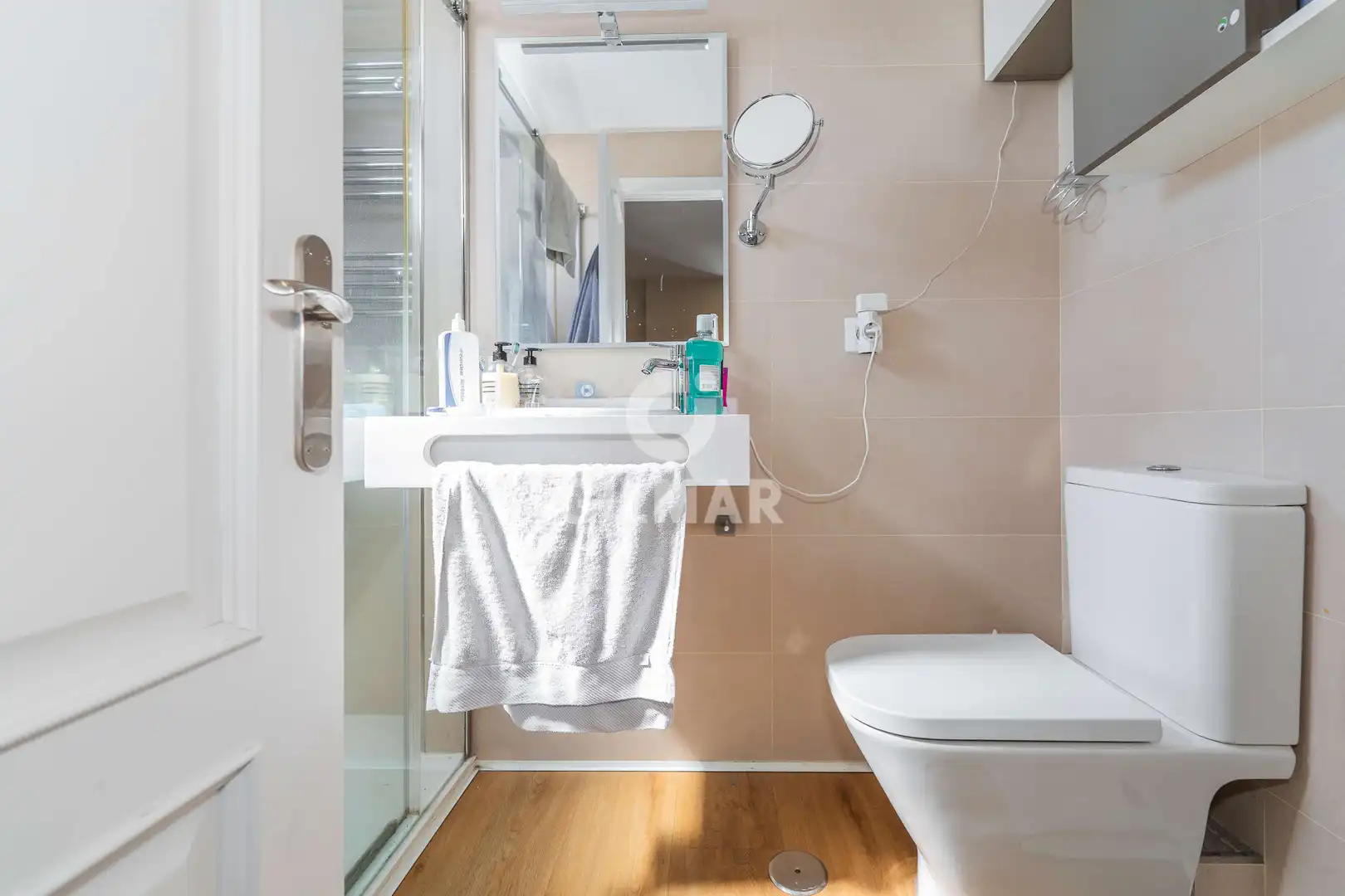 Bathroom of Flat for sale in Madrid  with Heating, Private garden and Swimming Pool
