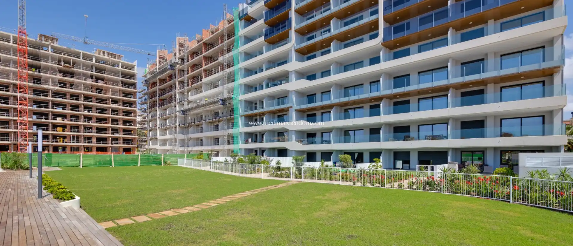 Exterior view of Flat for sale in Orihuela  with Air Conditioner, Heating and Private garden