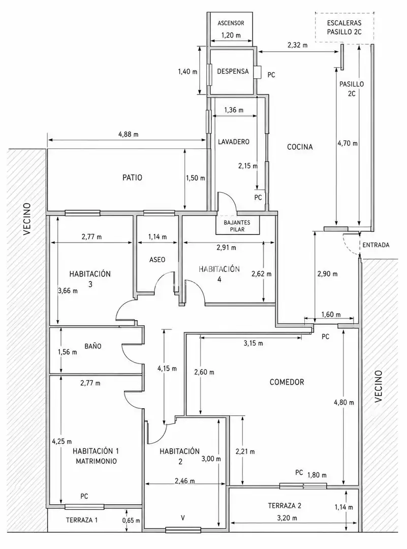 Piso en venta en Murcia con Aire acondicionado y Trastero