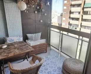 Balcony of Flat to rent in Alicante / Alacant  with Air Conditioner, Terrace and Balcony