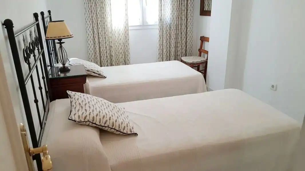 Bedroom of Apartments for rent in El Puerto de Santa María  with Private garden, Terrace and Furnished