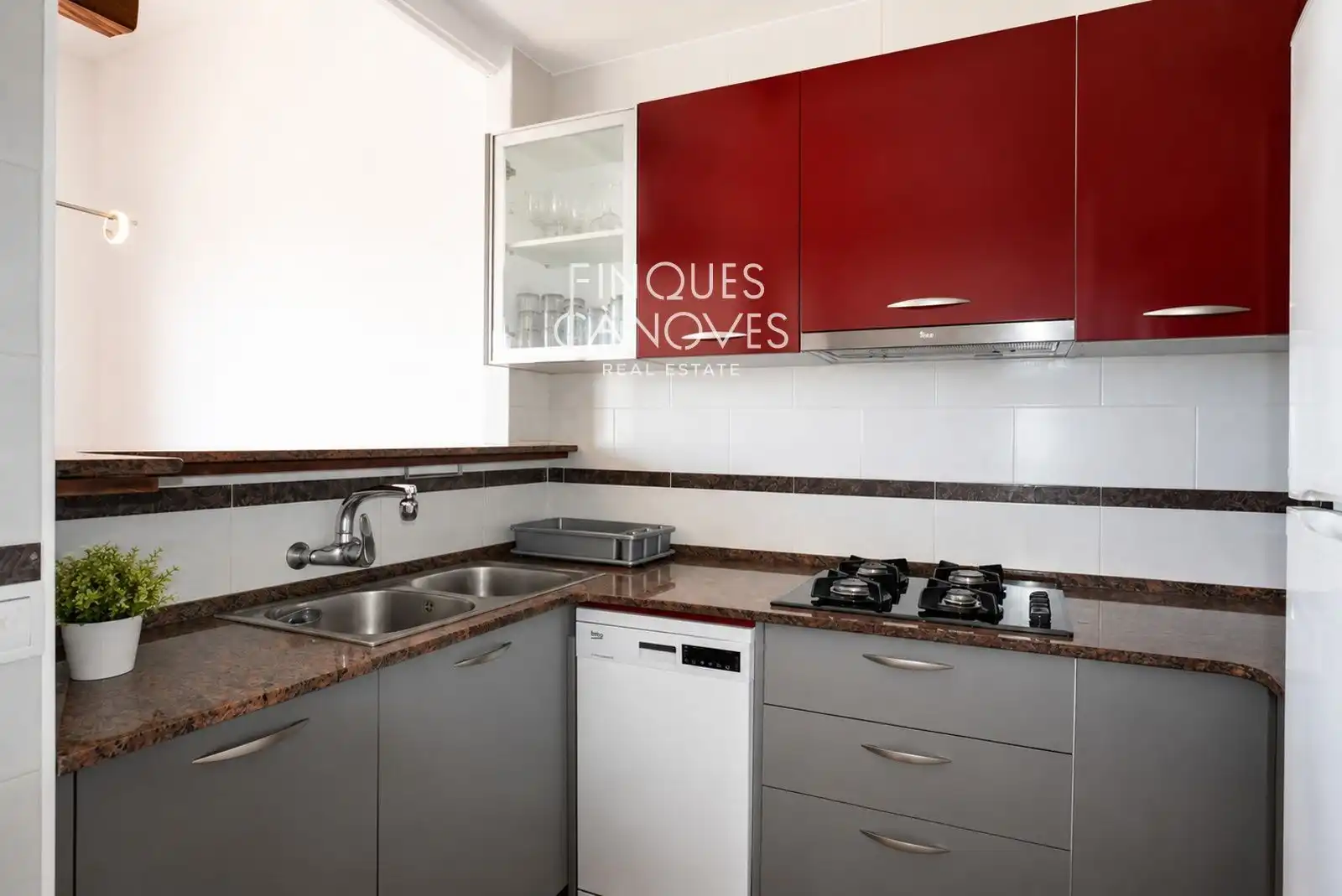 Kitchen of Duplexes for sale in Tossa de Mar  with Air Conditioner, Terrace and Furnished