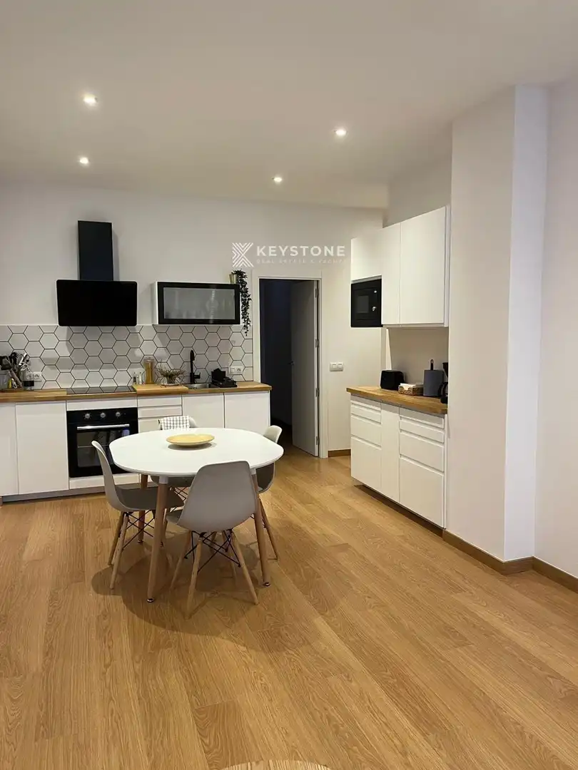 Küche von Dachboden zur Miete in  Palma de Mallorca mit Klimaanlage und Möbliert