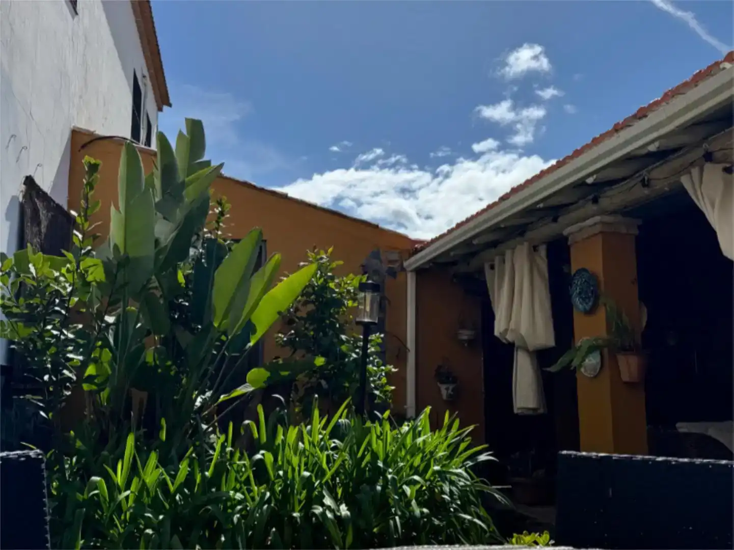 Vista exterior de Finca rústica en venta en El Madroño con Aire acondicionado, Jardín privado y Parquet