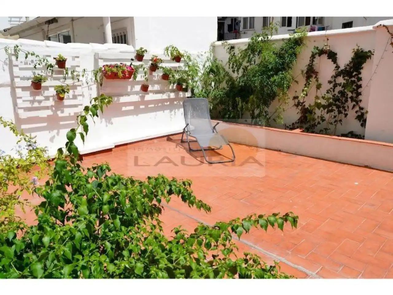 Terrasse von Wohnung zur Miete in Valencia mit Heizung, Terrasse und Möbliert
