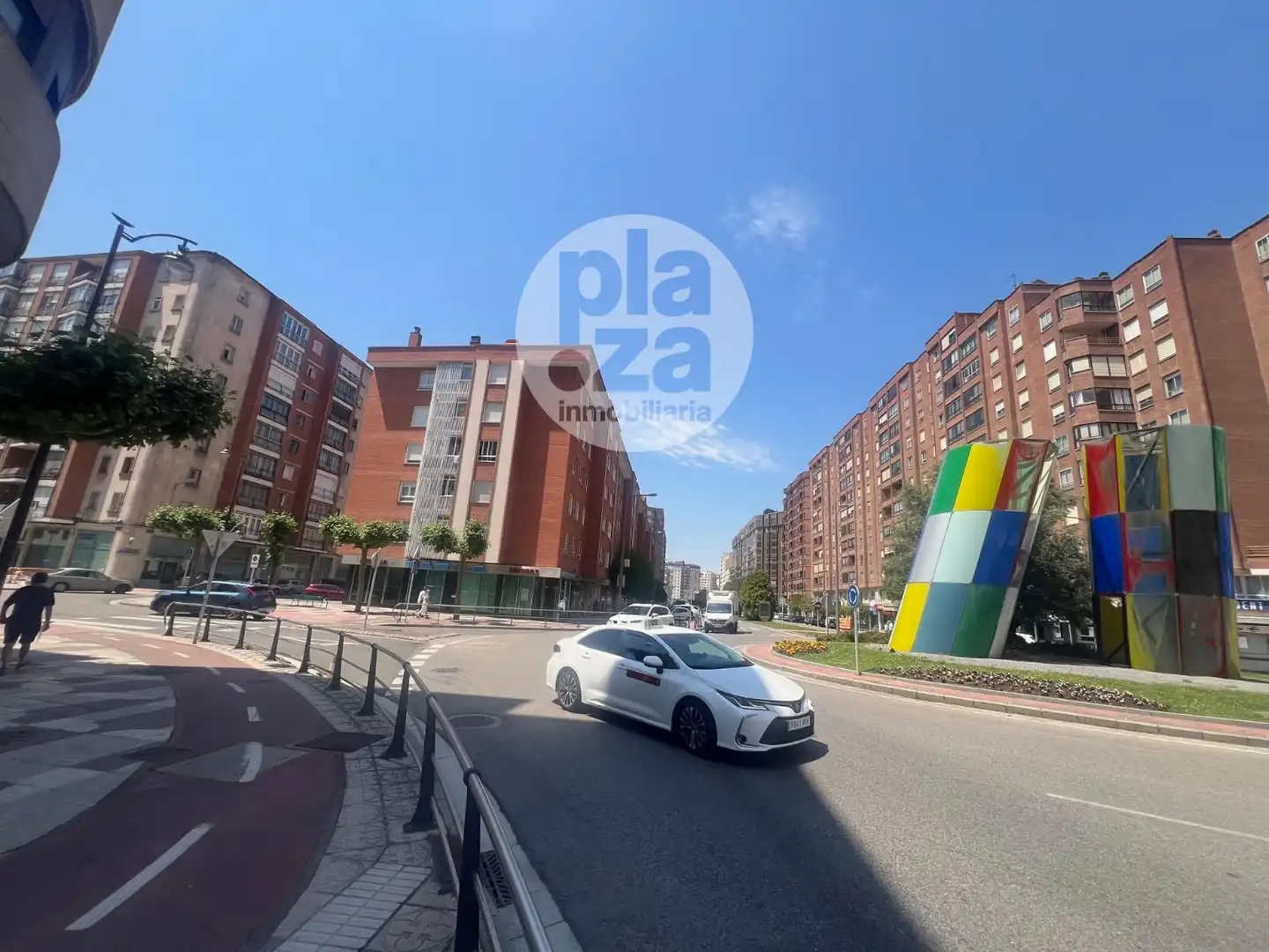 Exterior view of Flat for sale in Burgos  with Heating, Terrace and Storage room