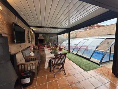 Terrace of Single-family semi-detached for sale in Seseña  with Air Conditioner, Heating and Private garden