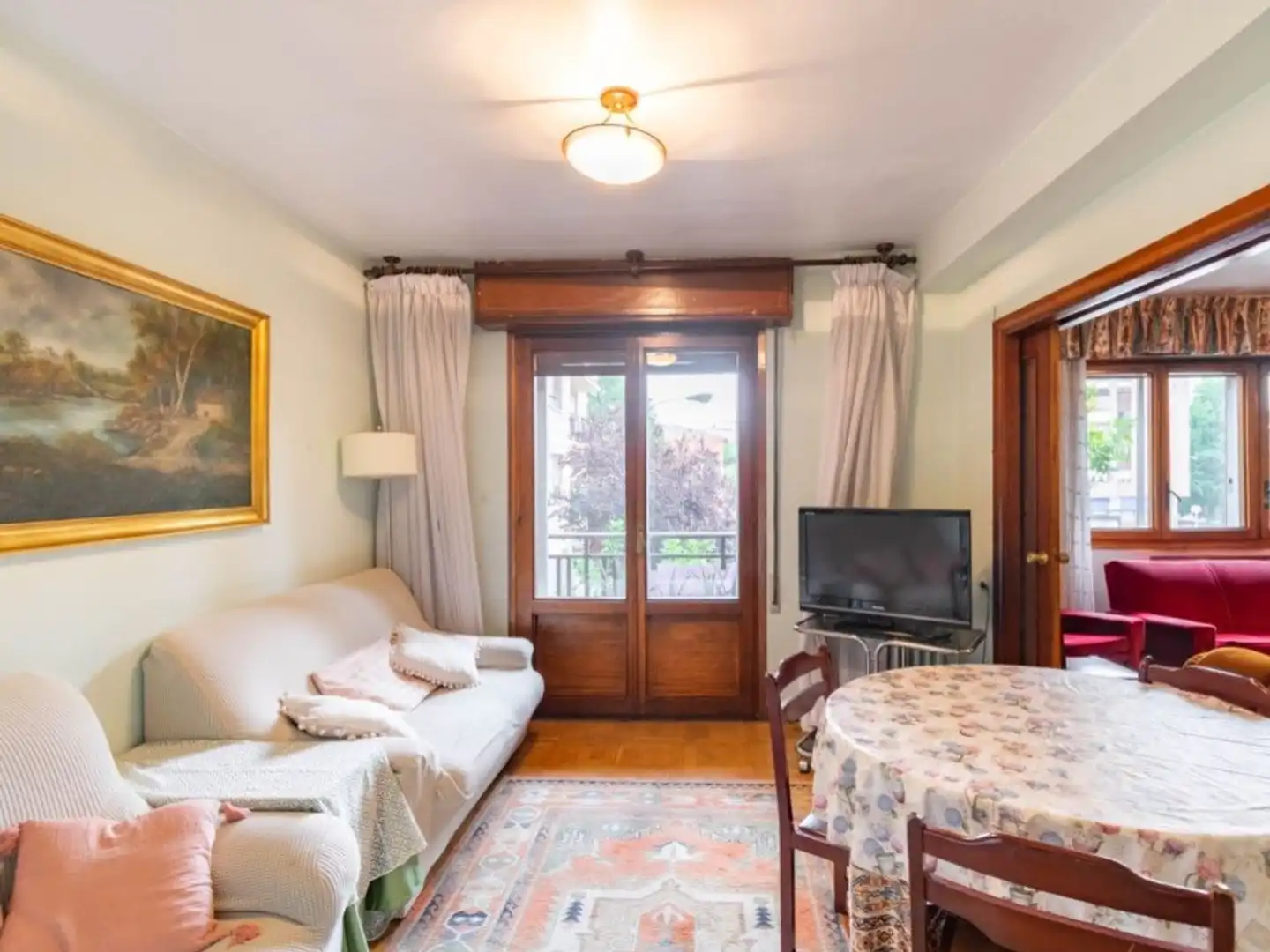 Living room of Flat for sale in  Pamplona / Iruña  with Heating and Storage room