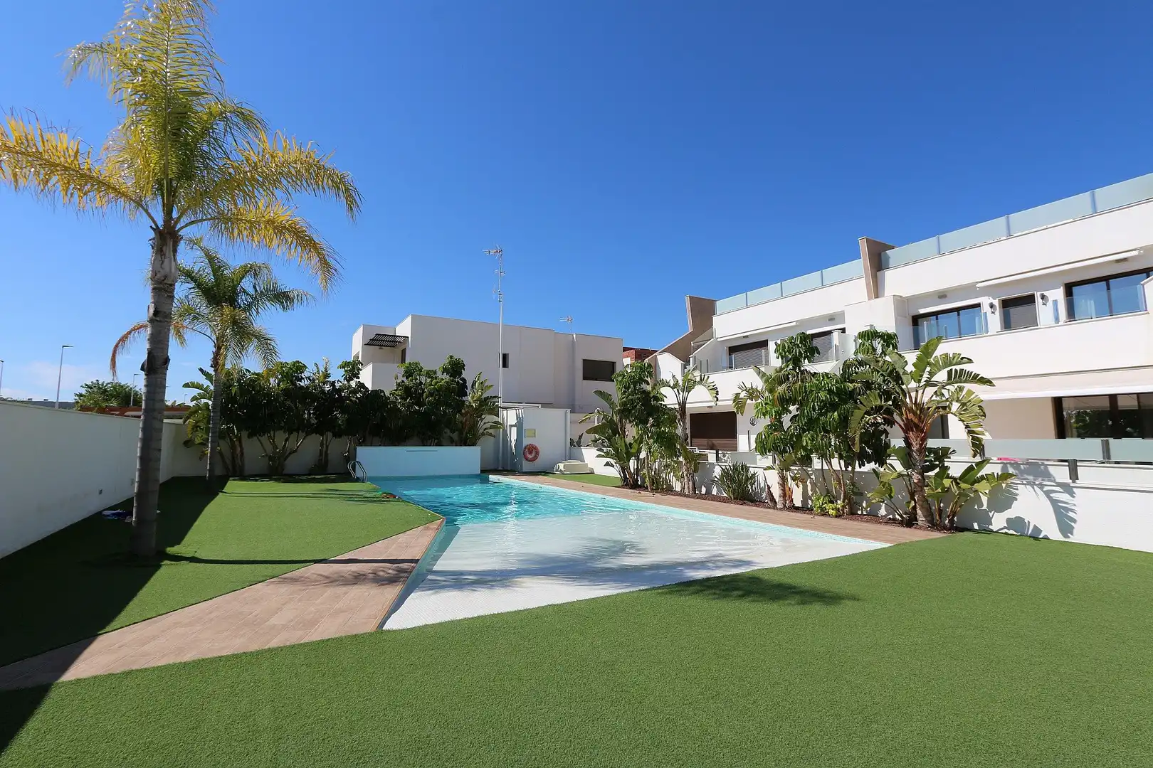 Swimming pool of Attic for sale in Pilar de la Horadada  with Terrace, Washing machine and Microwave