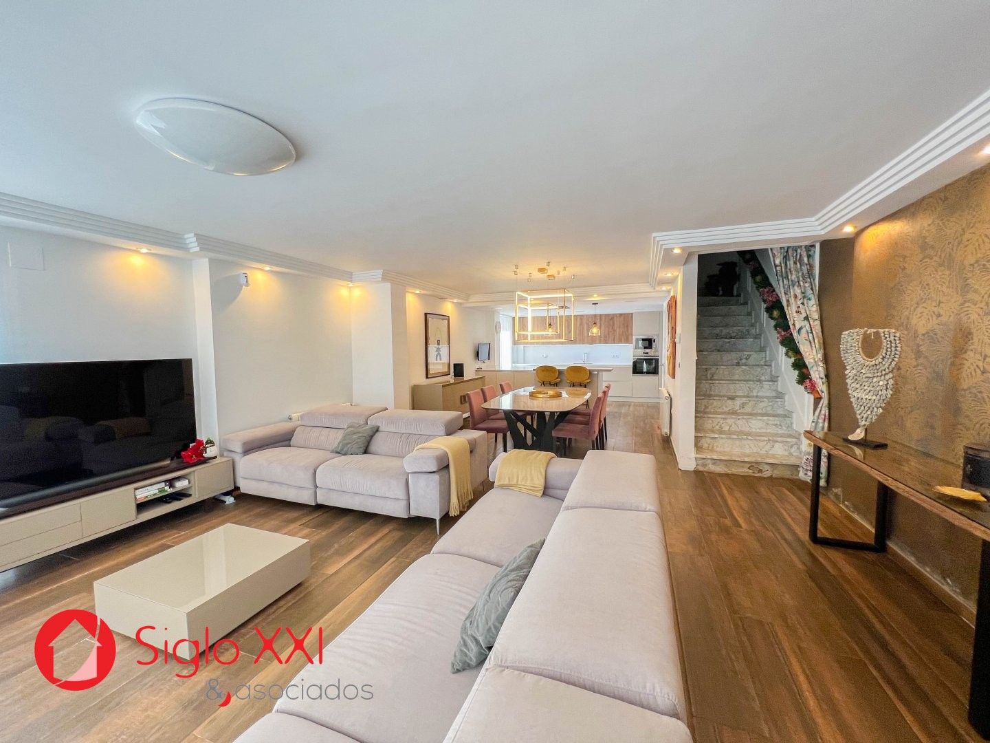 Living room of Single-family semi-detached for sale in Moncofa  with Heating and Terrace