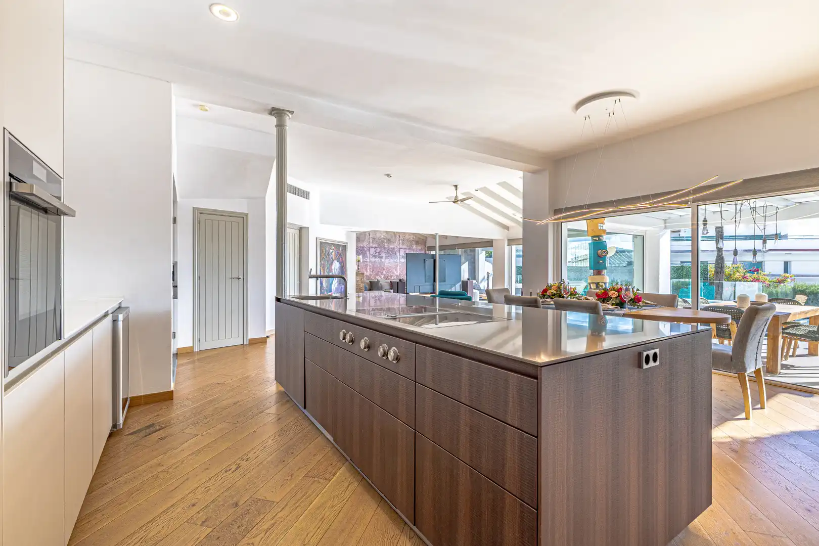 Cocina de Casa o chalet en venta en Marbella con Aire acondicionado, Jardín privado y Terraza