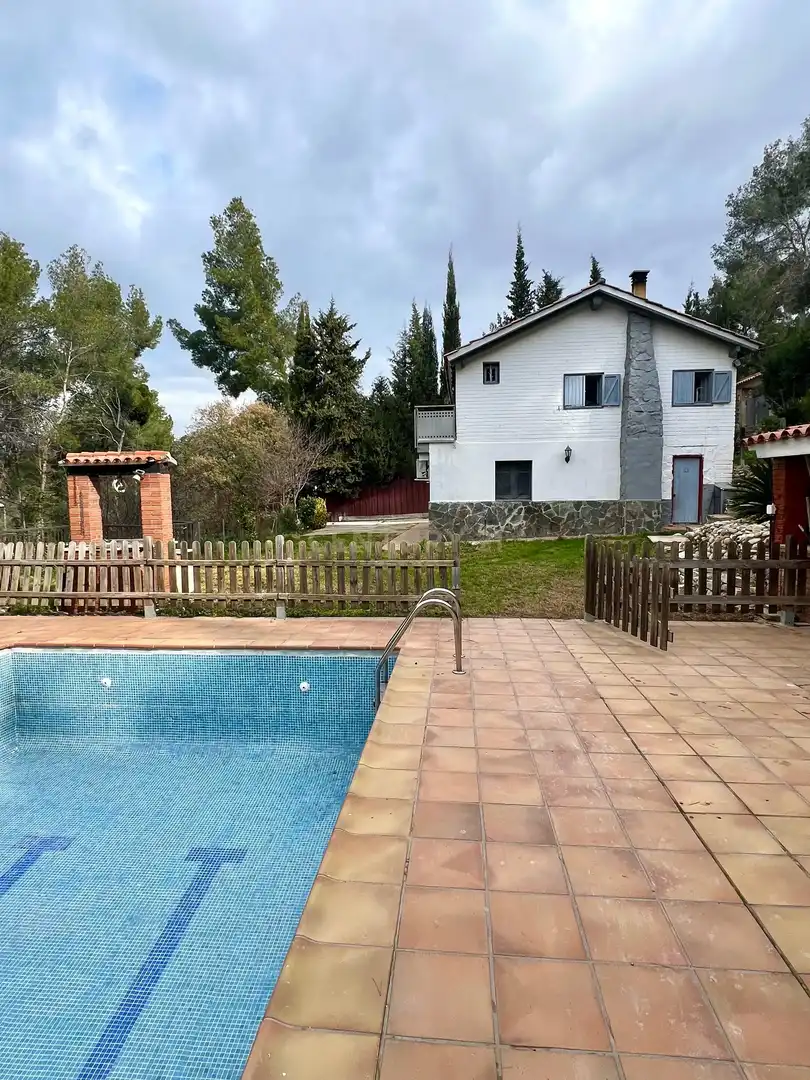 Piscina de Casa o xalet en venda en Piera amb Jardí privat, Traster i Moblat