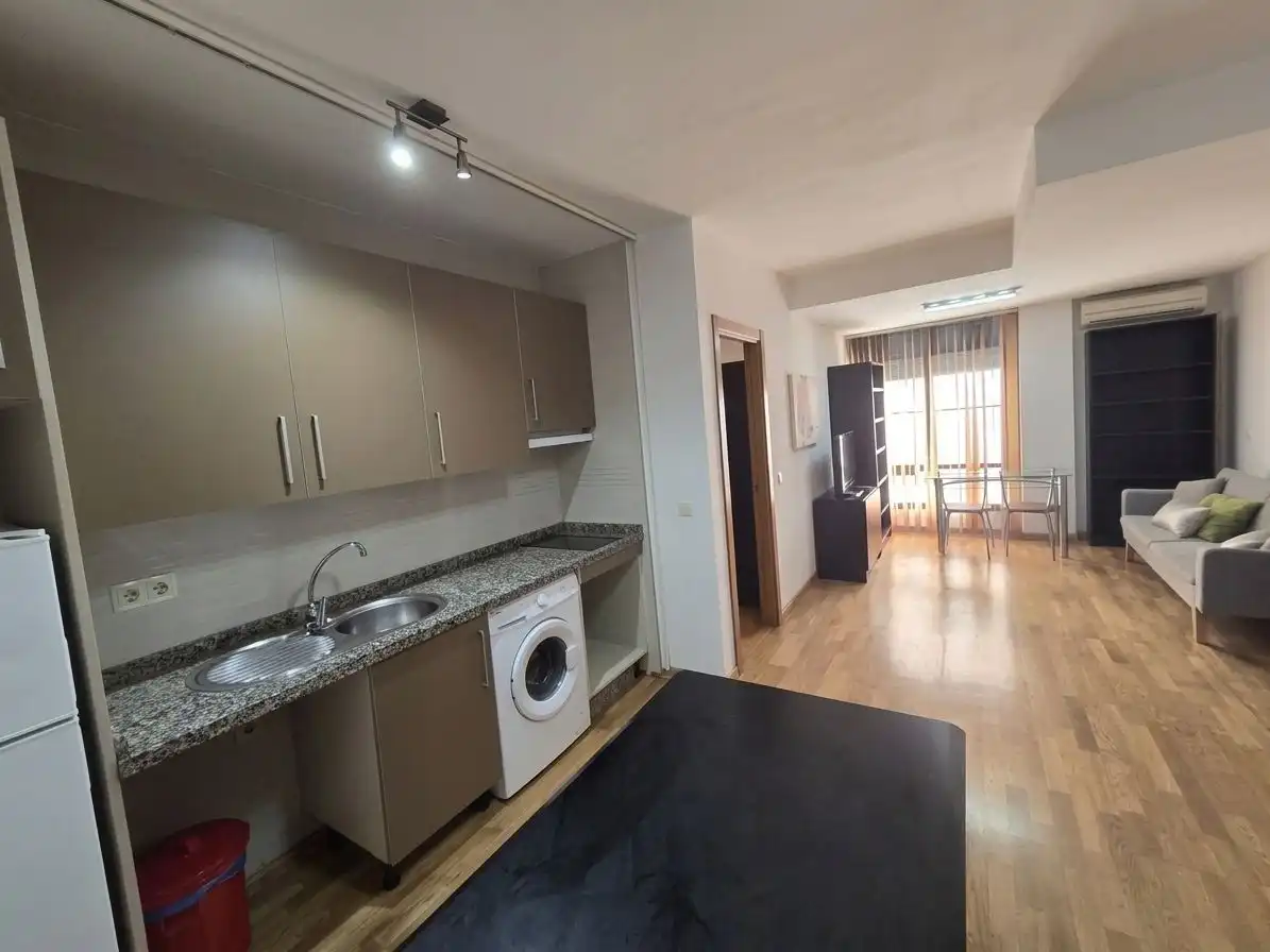 Kitchen of Apartments for rent in Benalmádena  with Furnished