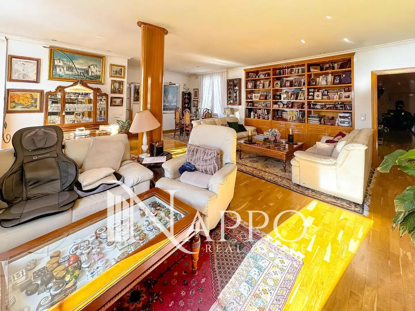 Living room of Attic for sale in Madrid  with Air Conditioner, Heating and Parquet flooring