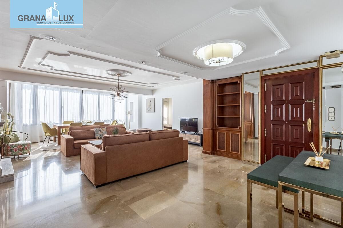 Sala de estar de Piso en venta en  Granada Capital con Aire acondicionado y Calefacción