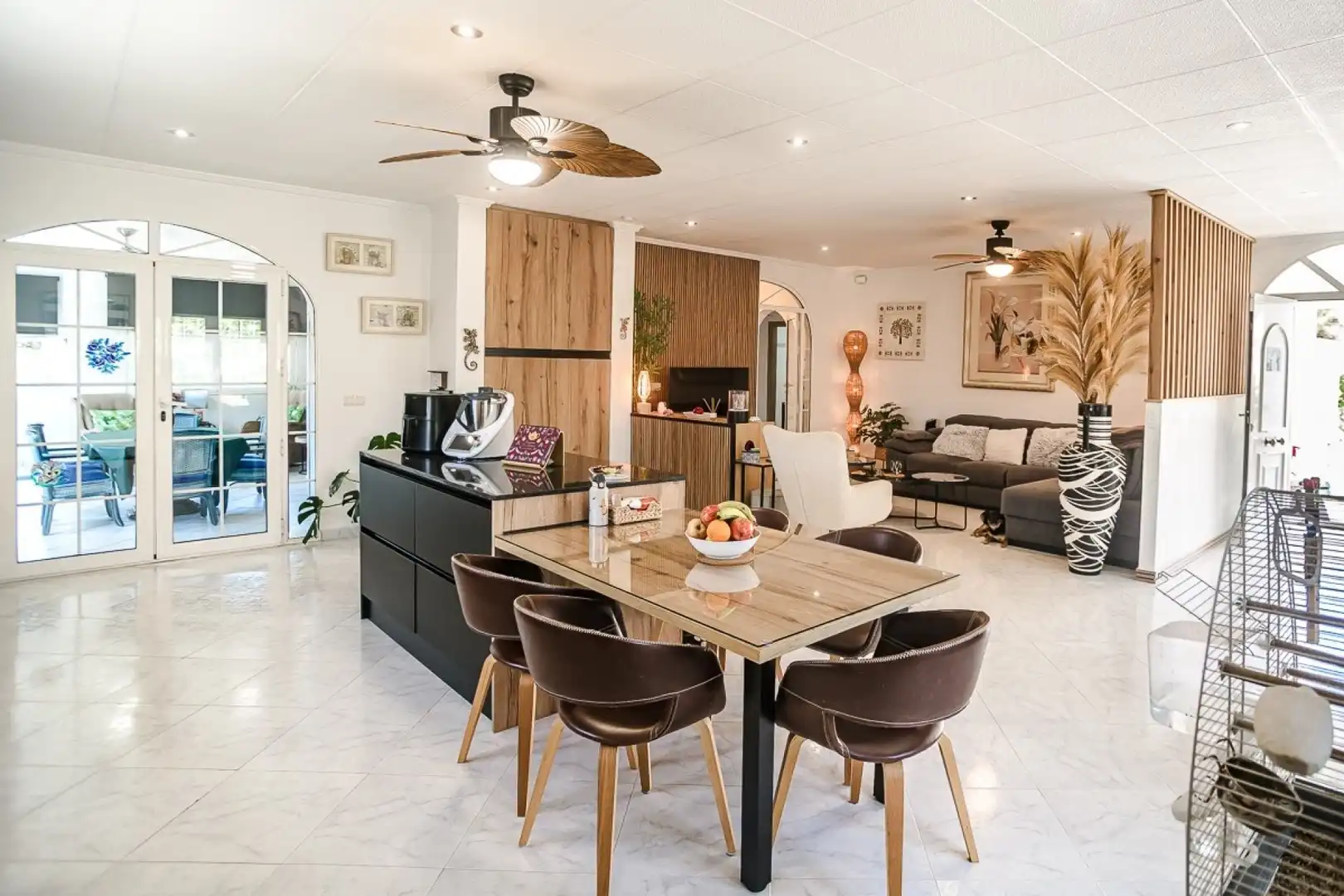 Dining room of Houses for sale in San Fulgencio  with Air Conditioner, Heating and Private garden
