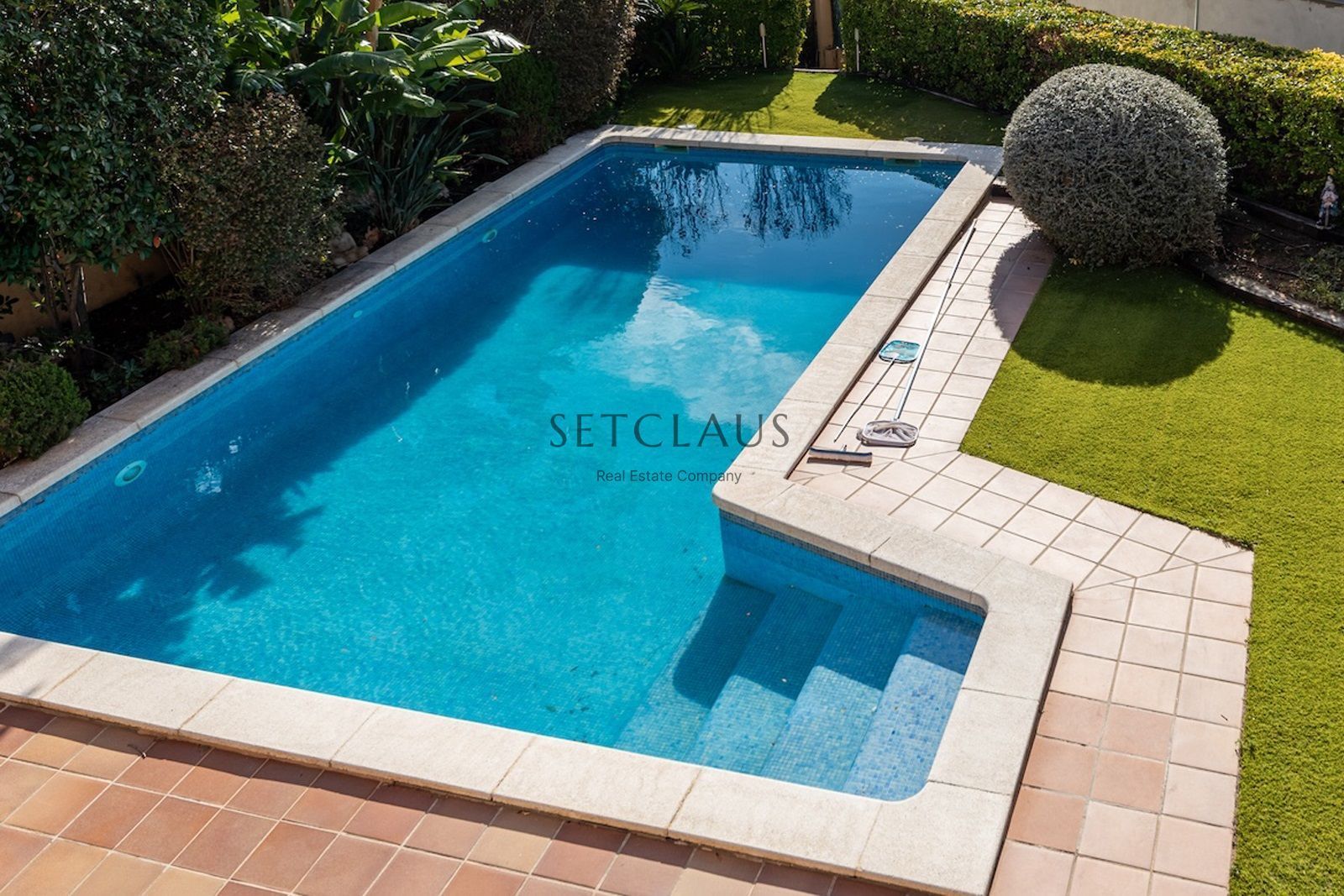 Swimming pool of House or chalet for sale in Teià  with Air Conditioner, Heating and Private garden