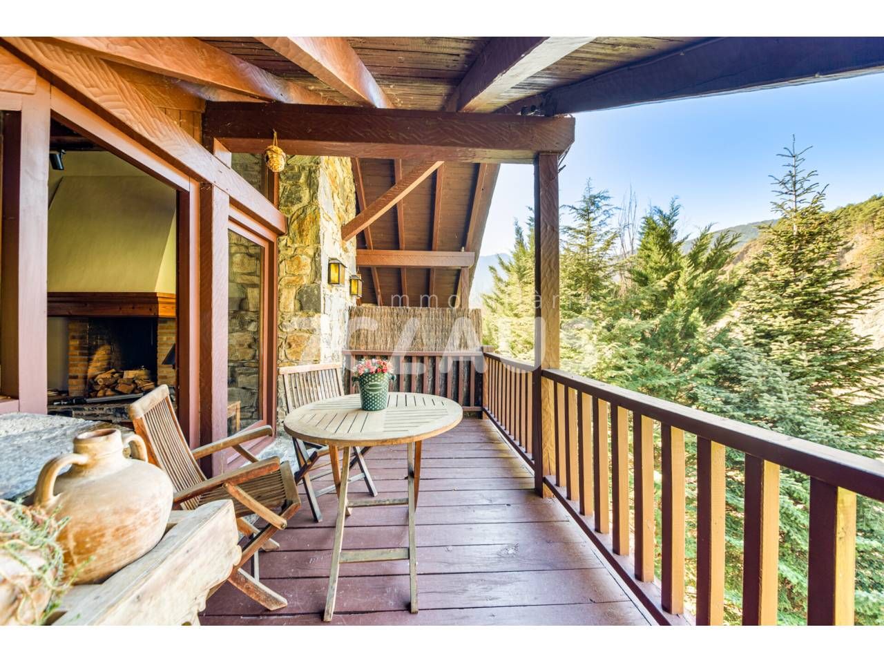 Terrace of Duplex to rent in La Massana  with Heating, Parquet flooring and Terrace