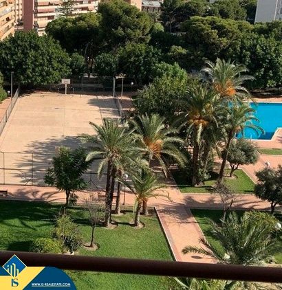 Exterior view of Flat for sale in Alicante / Alacant  with Terrace, Furnished and Community pool