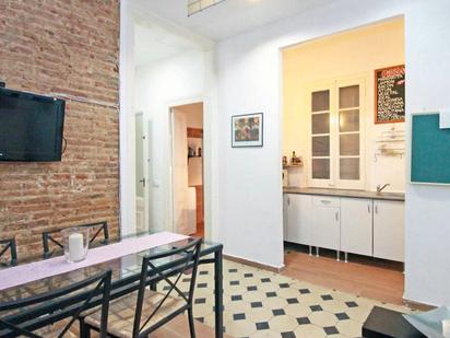 Kitchen of Flat to rent in  Barcelona Capital  with Air Conditioner, Heating and Furnished